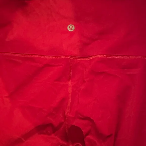 Lululemon Red Tiger Lunar New Year limited edition Wunder Under high waist 25" - Picture 4 of 6